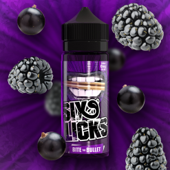 Blackurrant, aniseed with ixe/cooling, there is genuinely no ejuice like this one, refreshing, tasty, satifying and different. All 6 of the six licks flavours are now available in brisbane australia and the gold coast from vapesandclouds. Shipping Australia wide.